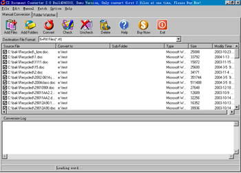 CZ Document Converter screenshot 2