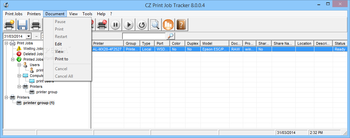 CZ Print Job Tracker screenshot 4
