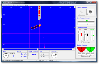 CZ1 Manoeuvring Simulation screenshot