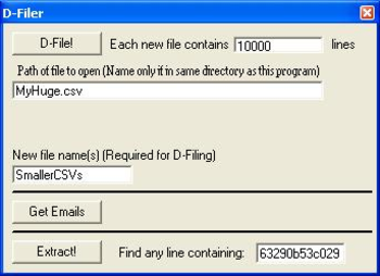D-Filer screenshot