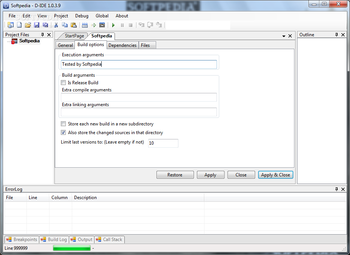 D-IDE screenshot 6