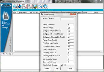 D-Link AirPremier AP Manager for DWL-3200AP screenshot