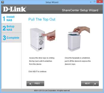 D-Link ShareCenter DNS-327L Setup Wizard screenshot 2