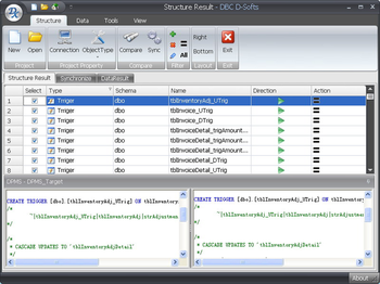 D-Softs DB Compare screenshot 2