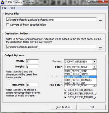 D3DX Texture Converter screenshot 3