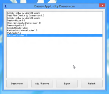 Daanav App List screenshot