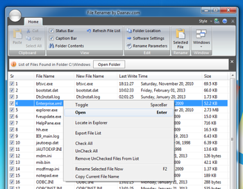 Daanav File Renamer screenshot