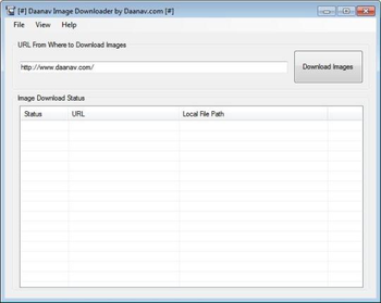 Daanav Image Downloader screenshot