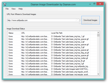 Daanav Image Downloader screenshot