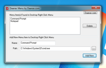Daanav Menu screenshot 2