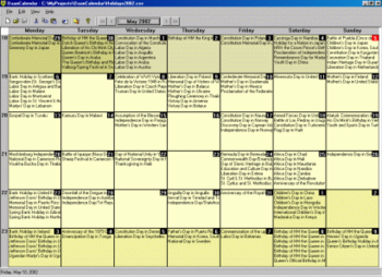 DaanCalendar screenshot 2