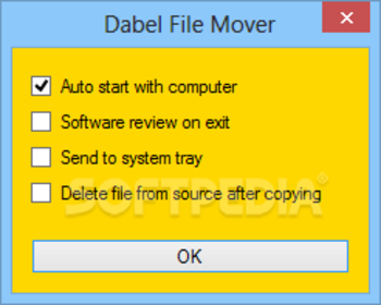 Dabel File Mover screenshot 2