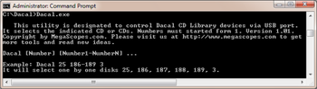 Dacal CD Library screenshot