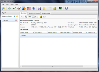 Dacris Benchmarks screenshot