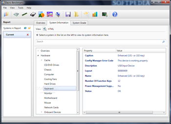 Dacris Benchmarks screenshot 2