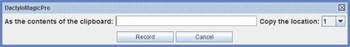 DactyloMagicPro screenshot