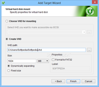 DAEMON Tools iSCSI Target screenshot 4