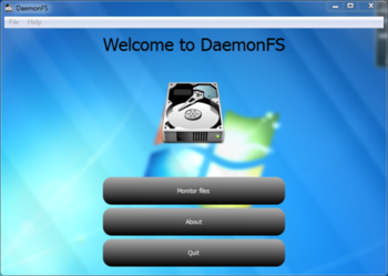 DaemonFS screenshot