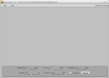 DaeViewer screenshot