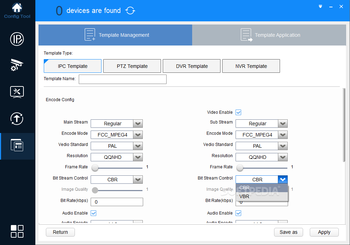 Dahua Configuration Tool screenshot 2