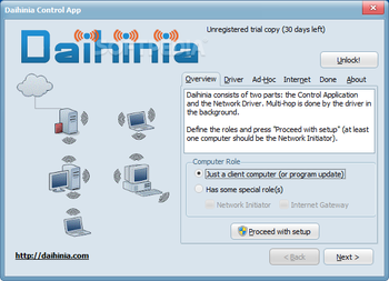 Daihinia screenshot