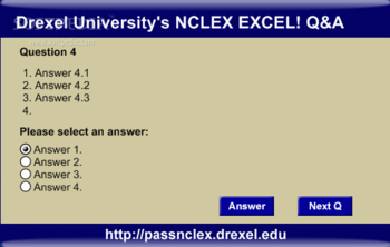 Daily 5 NCLEX Quiz Widget screenshot