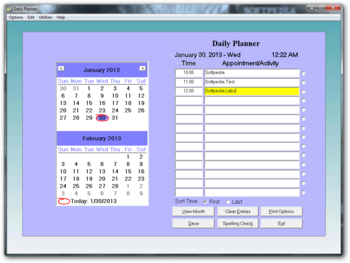 Daily Planner Journal screenshot 2