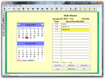 Daily Planner Plus screenshot