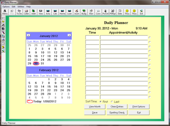 Daily Planner Plus screenshot