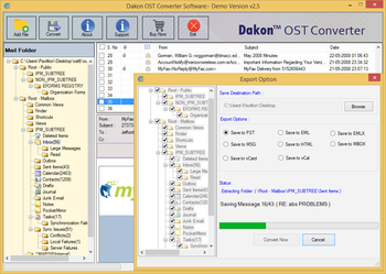 Dakon OST Converter screenshot 2