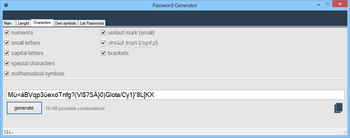 Dalenryder Password Generator screenshot 5