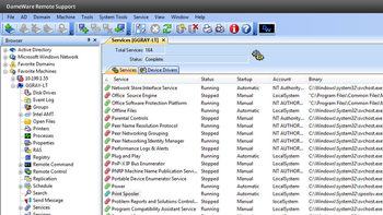 DameWare Remote Support screenshot
