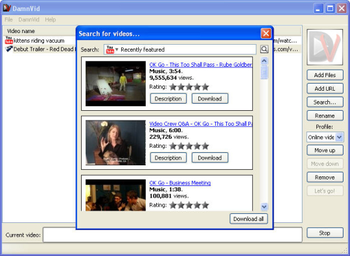 DamnVid Downloader Free Converter screenshot
