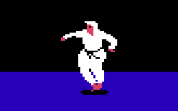 Dancing Karateka Screensaver screenshot