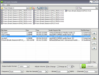 DanDans Audio Converter screenshot