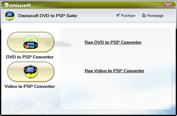 Daniusoft DVD to PSP Suite screenshot