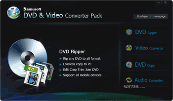 Daniusoft DVD Video Converter Pack screenshot