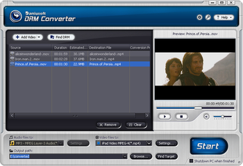 Daniusoft Media Converter Pro screenshot