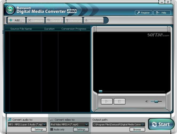 Daniusoft Media Converter Pro screenshot 2