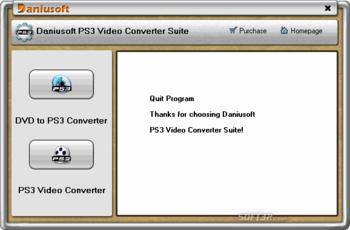 Daniusoft PS3 Video Converter Suite screenshot