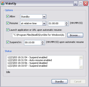 Danjou WakeUp screenshot