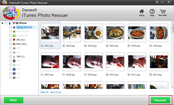 Daossoft iTunes Photo Rescuer screenshot 3