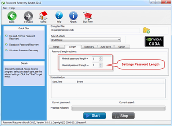 Daossoft Password Rescuer Advanced screenshot 5