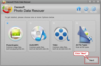 Daossoft Photo Data Rescuer screenshot 3
