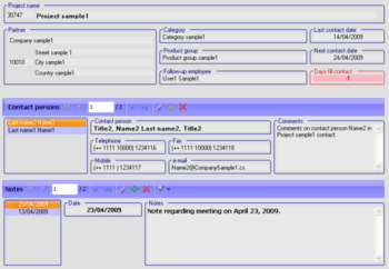 DARGO Business Contact Manager screenshot