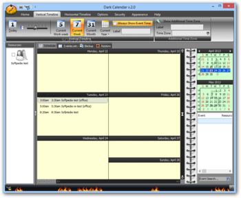 Dark Calendar screenshot 6