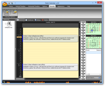 Dark Calendar screenshot 9