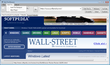 Dark Fire Browser screenshot 2