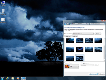 Dark Skies Theme screenshot