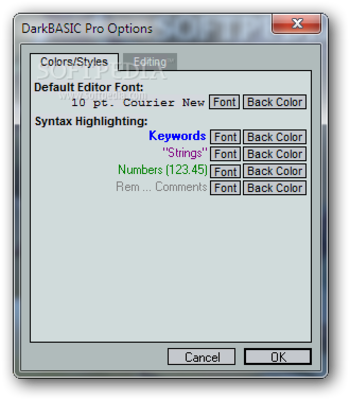 DarkBASIC Professional screenshot 5